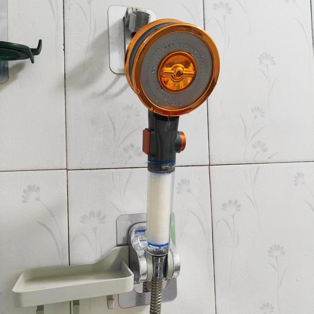 1PC Filter Shower Head Water Purification Handheld Bathing Shower Double-Sided Booster Showers Head Bathroom Accessories