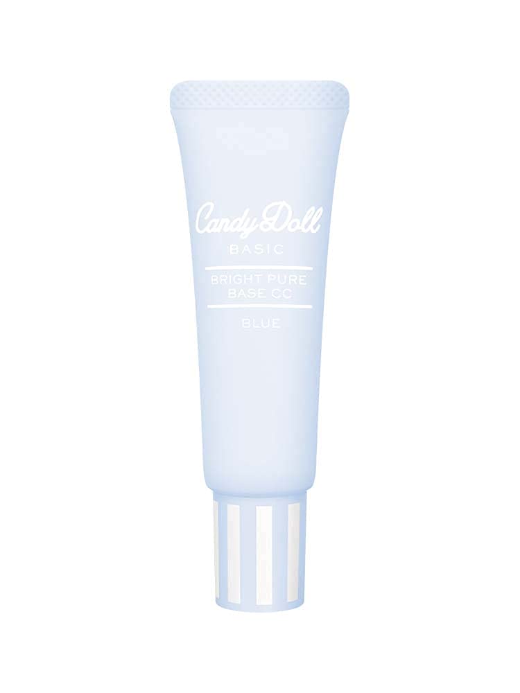 CandyDoll Bright Pure Base CC SPF34 Protection UV par Tsubasa Base de Maquillage Base de Maquillage Base de Maquillage UV PA+++ [Produit Masuwaka] (Bleu)