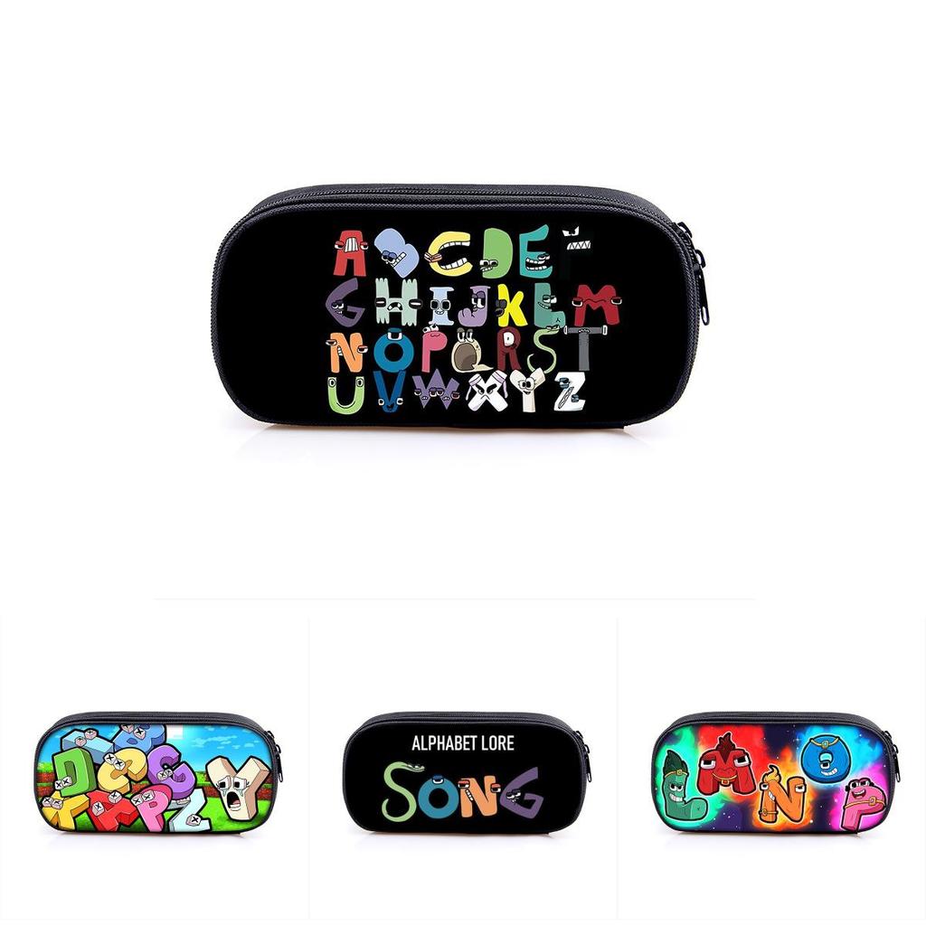 Alphabet Lore Pencil Case Large Capacity Pouch Bag For Students Gift