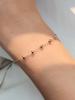 Douze 14K Gold Moving Golden Ball Bracelet