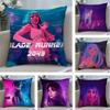 Movie BBlade RRunner 2049 Cushion Cover Plush Fabric Soft DoubleSided Printed Sofa Warm Winter Home Child Gift Pillow Case