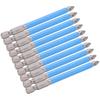 10Pcs Cross Screwdriver Bits 90mm PH2 NonSlip Magnetic Electric Drill Bits Accessory