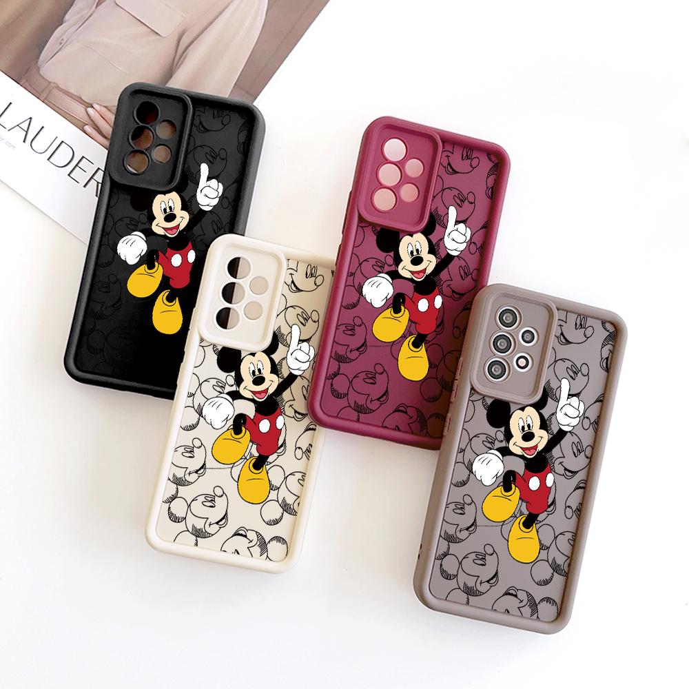 

Мягкий силиконовый чехол с изображением Микки, полное покрытие камеры, противоударный защитный резиновый чехол для Xiaomi Redmi