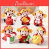 Chinese New Year Zodiac Mascot Pvc Model Lucky God Figurine For Celebration And Decoration
