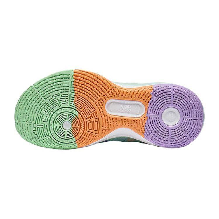 Li Ning Youth Pioneer Team 3.0 Cloud-Technologie Rutschfest Abriebfest Leicht Rebound Mid-Top Basketballschuhe Kinder Basketballschuhe YKBT026-1