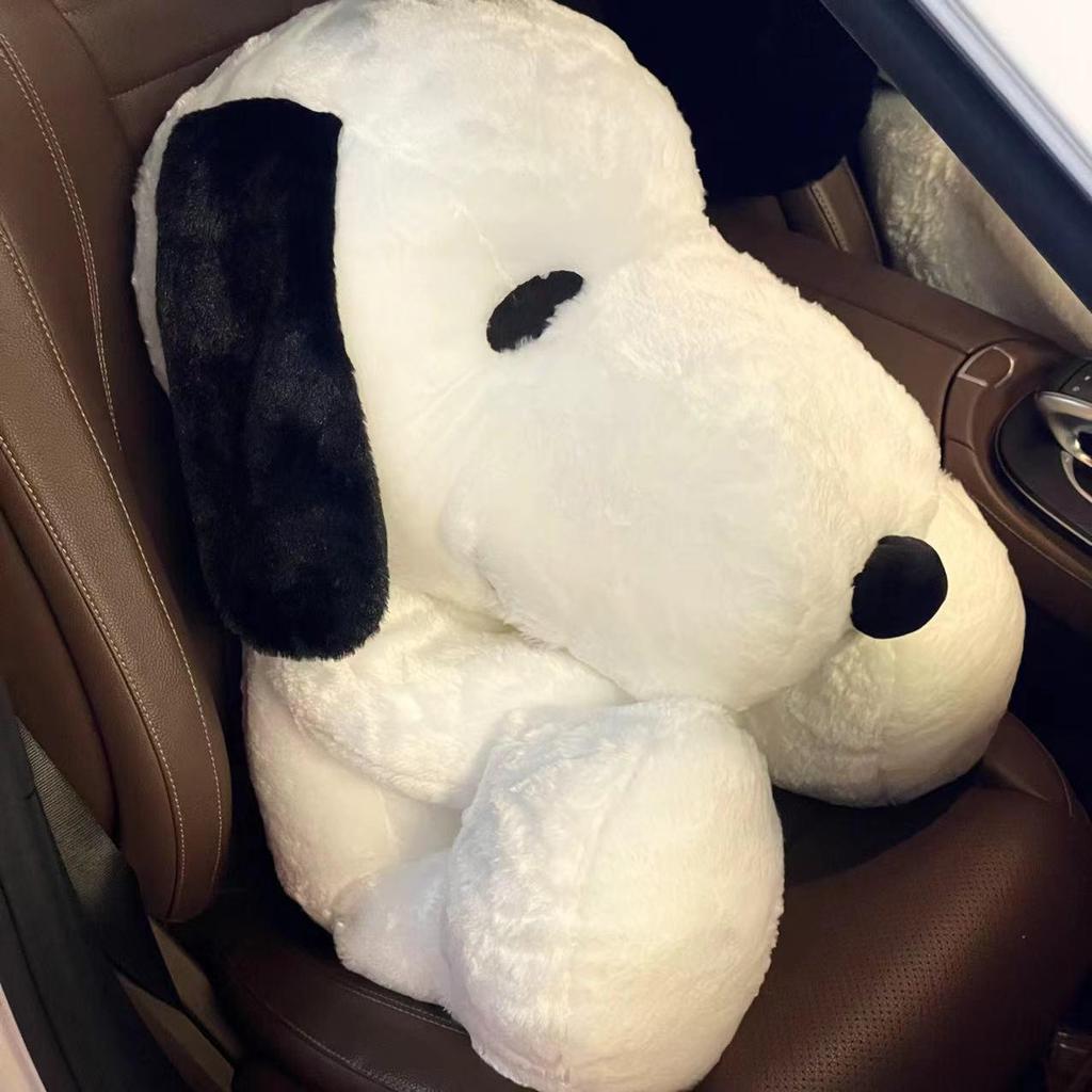 Cute Snoopy Dog Plush Pillow Toy - Large Size