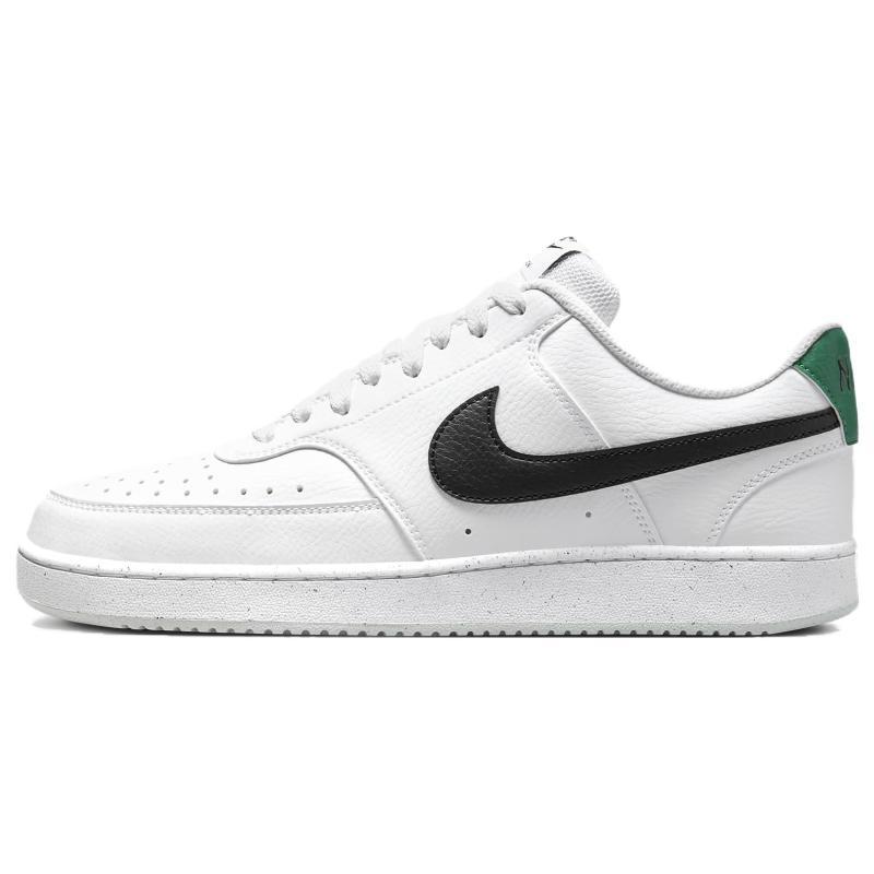 Nike Court Vision 1 Low top Skateboard Shoes Men's White Green Sneakers DH2987-110