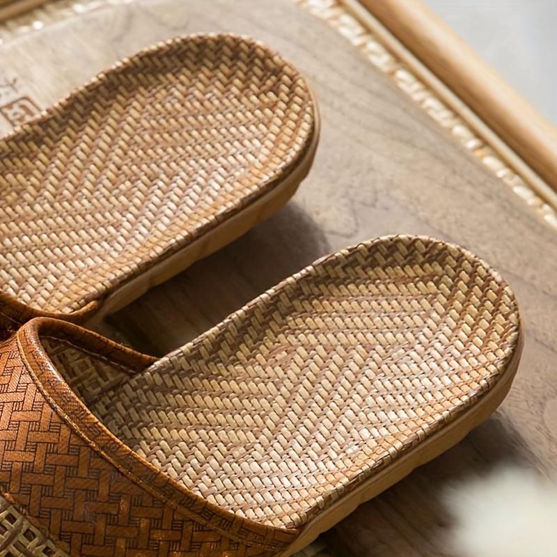 Summer Indoor Floor Slippers for Men And Women, Suitable for Couples, Cool Indoor Slide Shoes, Lightweight And Soft, Home Floor Shoes