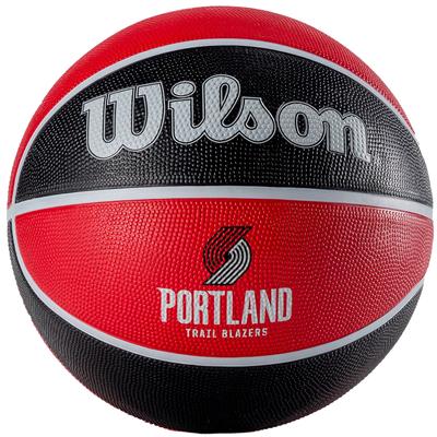 Wilson NBA Team Portland Trail Blazers Ball, Unisex Red Basketball