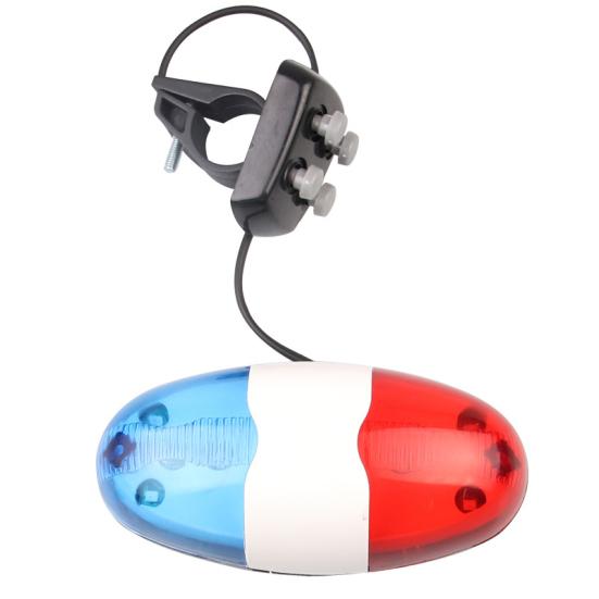 Multifunctional MTB Bike Bicycle 4 Sirens Electronic Horn Light Warning Lamp