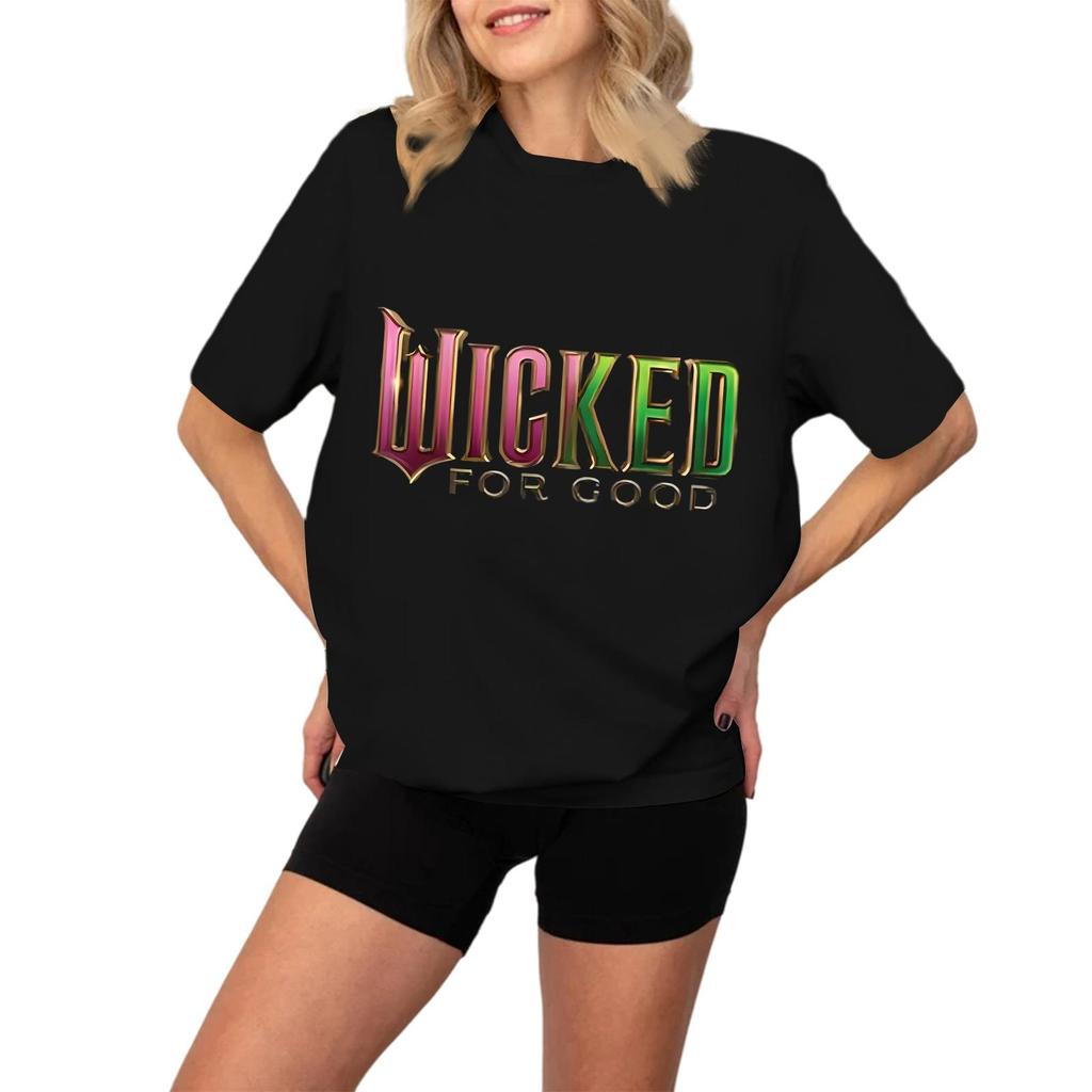 Damen Modisches Und Lässiges Langarm Bedrucktes Kurzarm-Oberteil