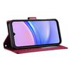 For Samsung Galaxy A15 5G/4G Case Rhombus Stitching Wallet Stand Leather Phone Cover with Long/Short Strap