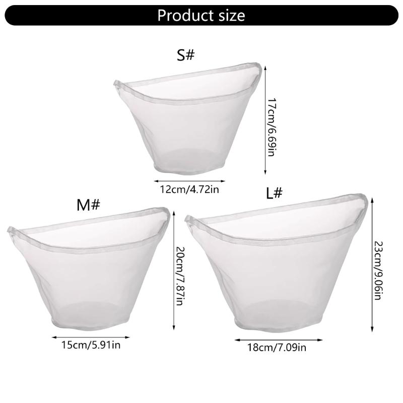 Fashionable Large Reusable Nut Milk Bags Portable for Straining Oat Milk and Cheese Cloth Bags for Straining Pack of 5