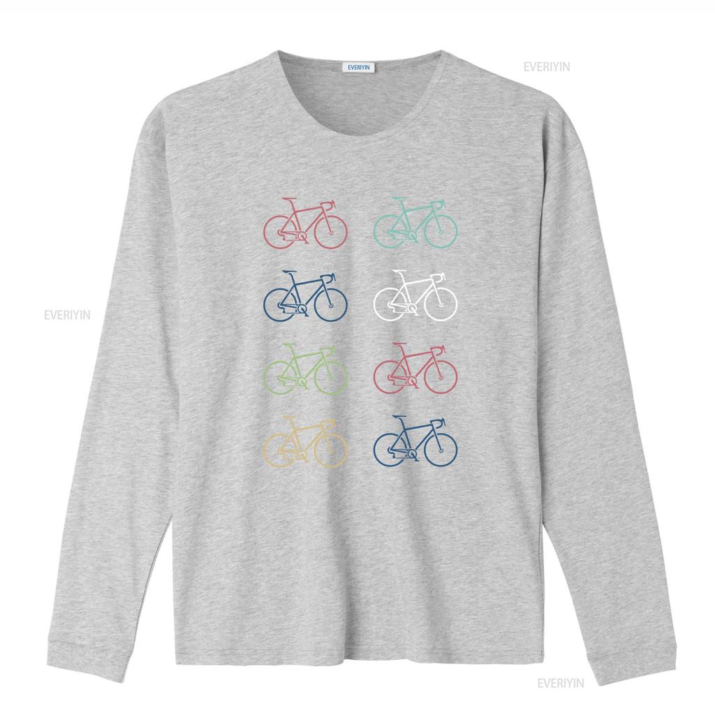 Retro Road Bike Bicycle T Shirt Available in Multiple Colors for  vintage Washed Breathable Top For Everyday Wear Stretched