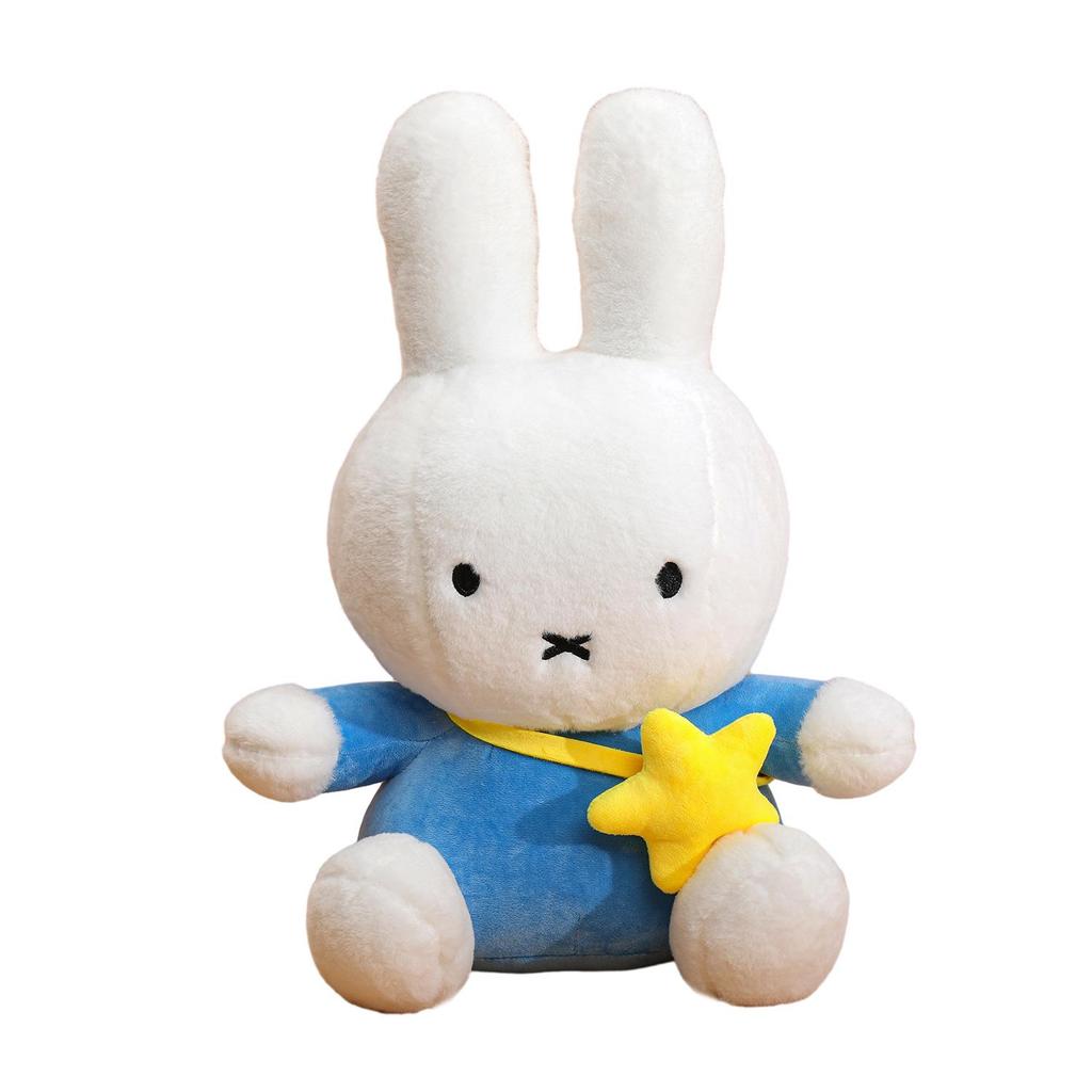 Miffy Rabbit Plush Crossbody Bag - 4-Way Stretch Toy & Creative Cushion Gift