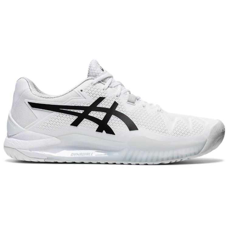 Asics Gel Resolution 8 White Black 1041A079-101