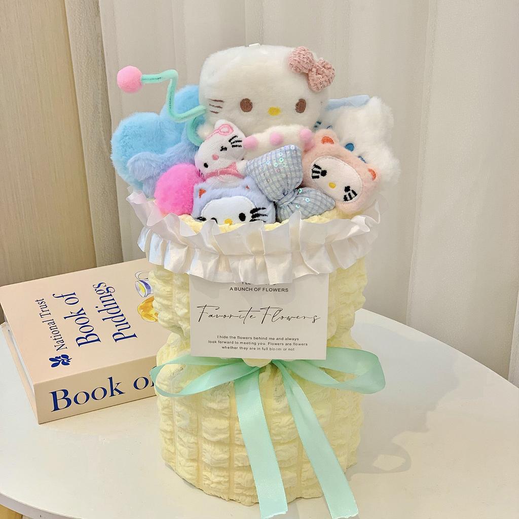 1er Pack Geburtstagsgeschenk Mädchen Kinder Cartoon-Strauß für Freundinnen Abschlussfoto