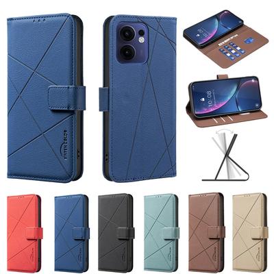 Strong Magnetic Flip Leather Case For OPPO Reno 13F 5G Reno 11F 5G Reno 7Z Reno 5F Reno 5Z 5G Cover With Card Slot Stand Funda