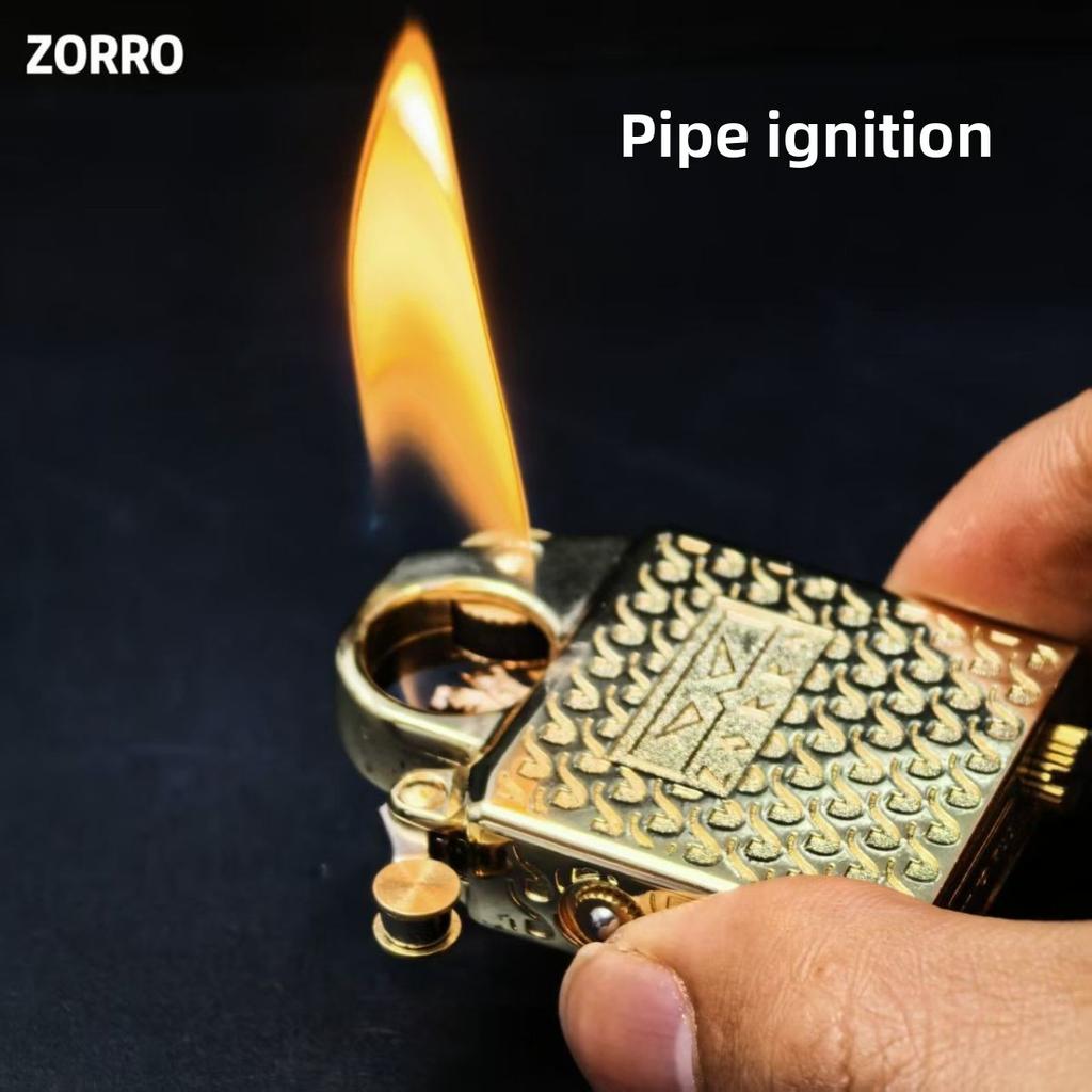 ZORRO Second Generation Upgraded Internal Insert, Sealed and Oil-proof Movement, Can Be Used for Standard Lighter Accessories