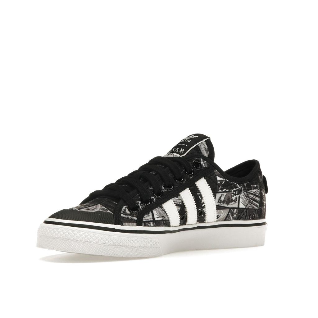 Disney Pixar X Adidas Nizza Comics - Black White Unisex Sneakers Core-Black Cloud-White GX0993
