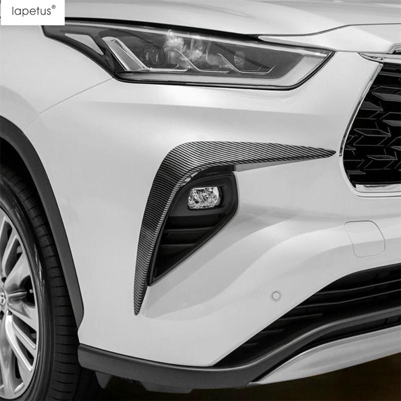 Front Rear Fog Light Lamp Eyebrow Window Wiper Rearview Mirror Cover Trim For Toyota Highlander / Kluger  - 2025 Accessories