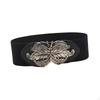 Women Wide Elastic Waist Belt, Retro, Fashion, Ladies Dress Belt for