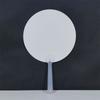 10Pcs Round Hand Fan Blank Diy Chinese Hand Fan Stage Performance Hand Fan Wall Decoration For Diy Craft Make Hand Graffiti Fan