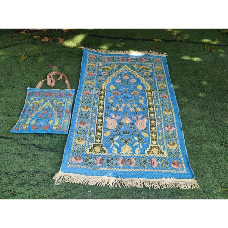 Muslims Islamic Prayer Mat Soft Comfortable Washable Worships Mat Rugs 70x110cm