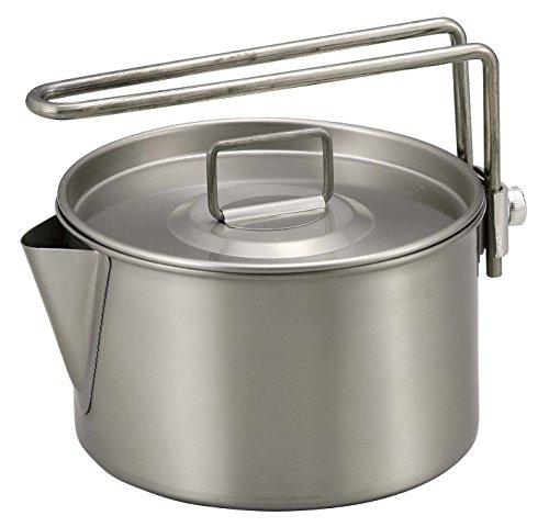 Captain Stag BBQ Pot, Titanium Kettle Cooker, 900ml, M-9082
