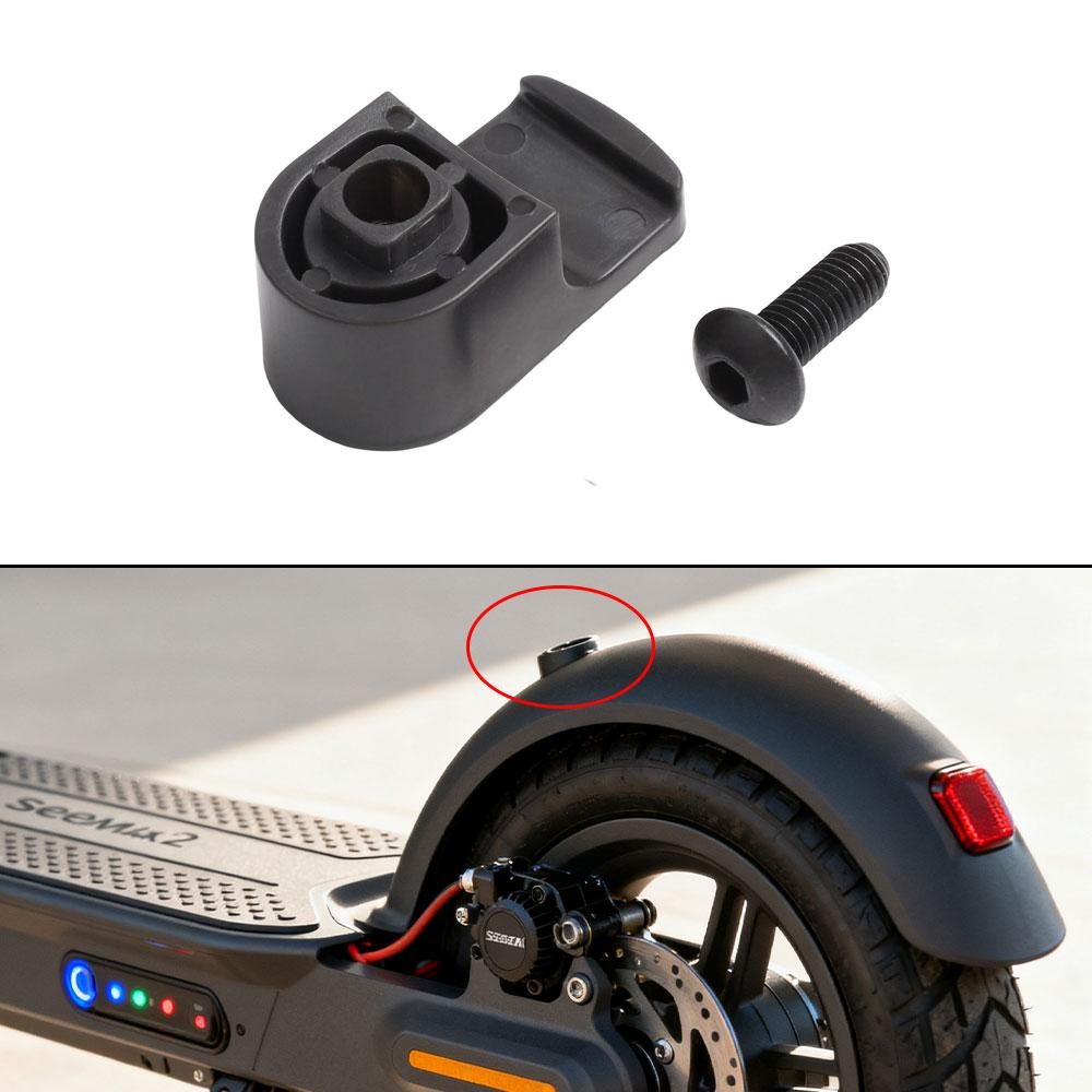 Electric Scooter Folding Hook Screws Accessories Scooter Rear Fender Fold Hook for Ninebot KickScooter MAX G2 Segway