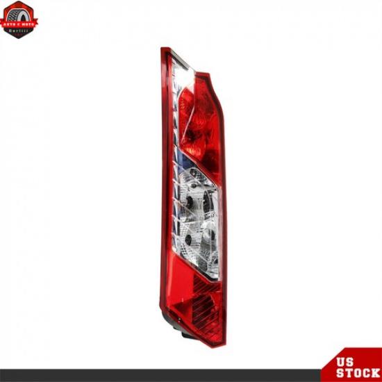 For 2014- Ford Transit Connect Left Driver Side Tail Light Brake Lamp Red
