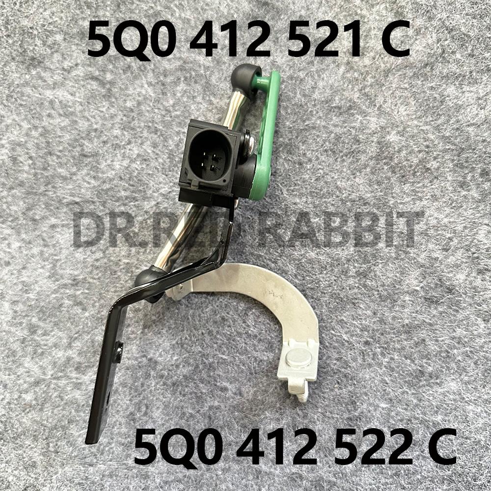 

For Front L/R Headlight Level Sensor Car 5Q0412522C 5Q0412521C For Seat V-w Golf MK7 VII Tiguan 5q0412521c 5q0412522c 5Q0 412 521 C 1PC