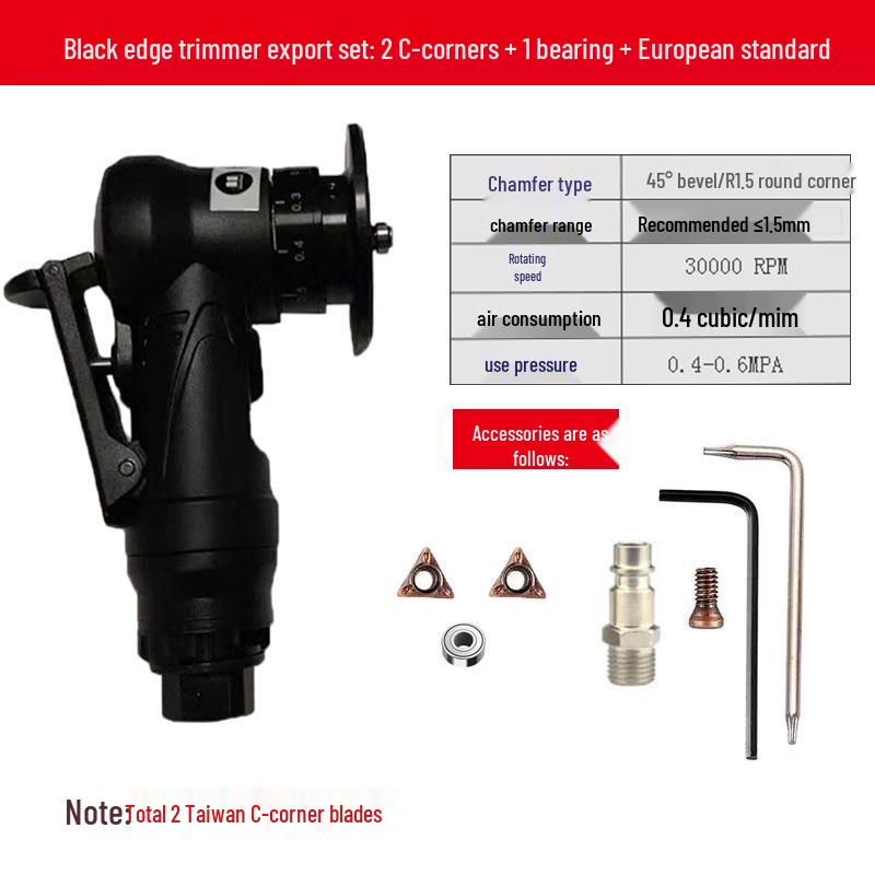 Handheld 45° Pneumatic Chamfering Machine for Metal Deburring