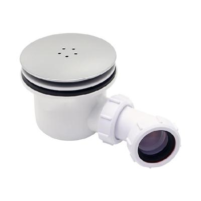 Low Profiles 90mm Shower Tray Waste Long Lasting Shower Drain Trap Easy Fixing