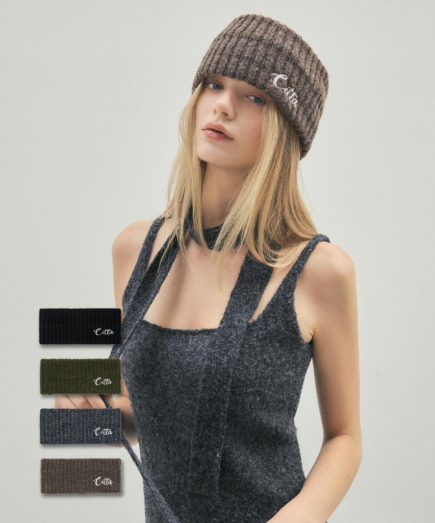 Citta Signature Logo Knit Hair Band_Cta929(5Color)