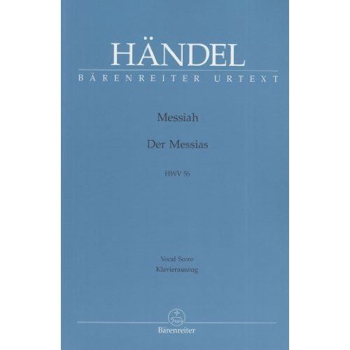 Der Messias Hwv56 Engl./Deutsch - Cht/Po