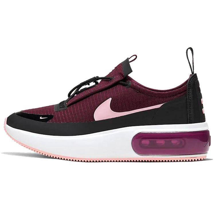 

Женские кроссовки Nike Air Max Dia Winter Night Maroon красные, черные, белые BQ9665-604