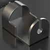 Electric Toothbrush Holder Steel Material for Under 37mm Diameter Toothbrush
