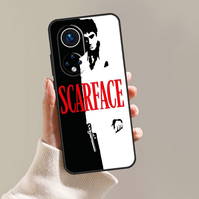 Scarface Tony Montanna  Poster Case Cover For Honor X8a X9a X7a X6a X7 X8 X9 50 70 90 Lite Honor 8X 9X Magic 5 Lite Pro