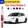 Car Paint Pen Repair For Tesla Model 3 2012-2025 Automotive Paint Pen Car Scratch Repair Auto Accessories Black Spray Paint