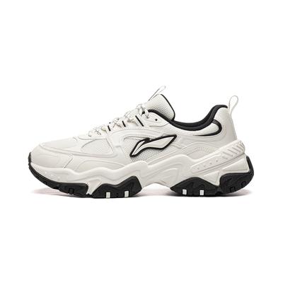 Men's Sneakers Brown Sugar Chunky Sneakers Men's Low-top Mist White/Black