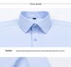 2025 Men's Business Short Sleeve White Shirt - Summer Plus Size Workwear