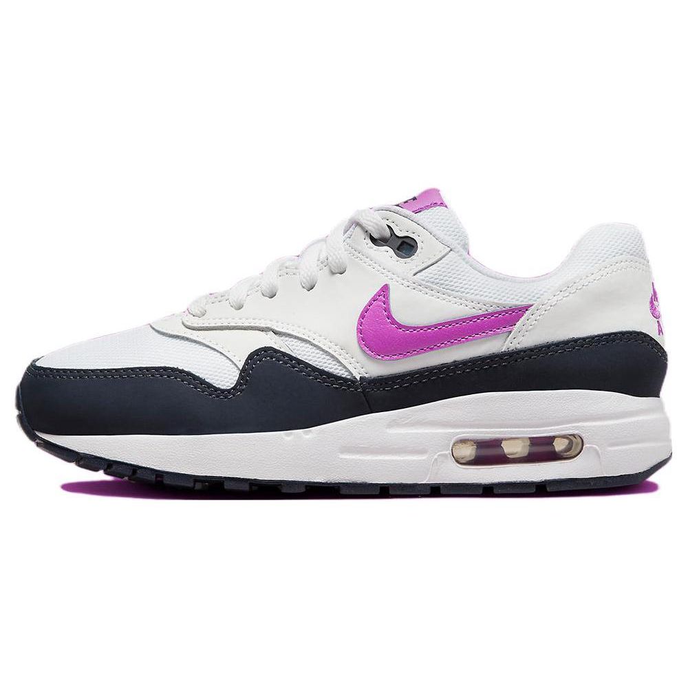 

Nike Air Max 1 GS Fuchsia Dream Kids Sneakers White Dark-Obsidian FQ8360-100 40