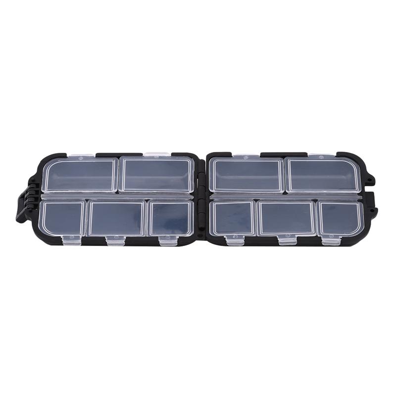 Mini Lattice Hook Box Fish Bait Box Pill Box Room Fish