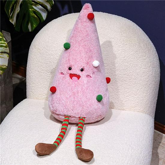 New Cute Plush Christmas Tree Bear Ornament for Home Parties