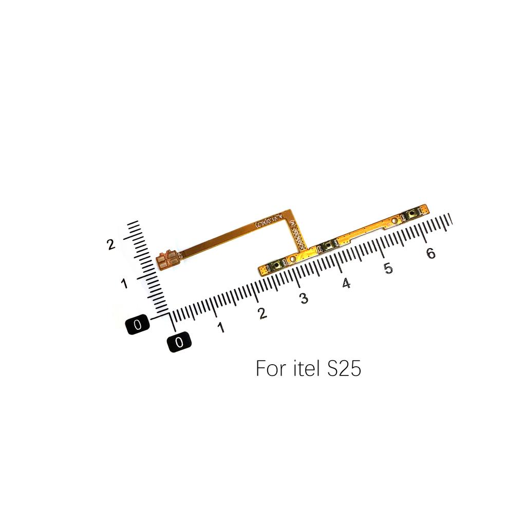 For infinix itel S16 S17 S18 S24 S25 Power Button volume Flex Cable OnOff