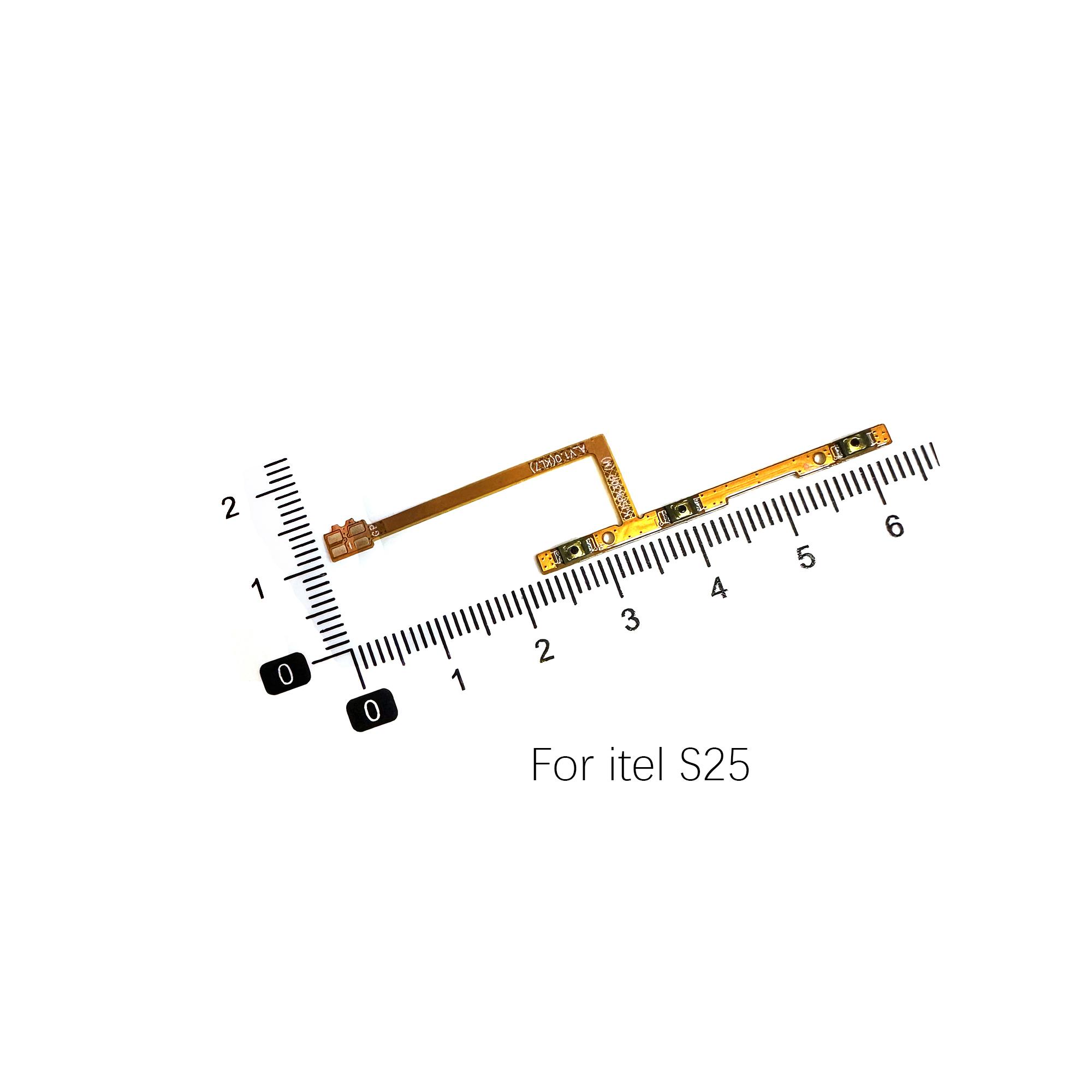 

For infinix itel S16 S17 S18 S24 S25 Power Button volume Flex Cable OnOff itel S25 OFF