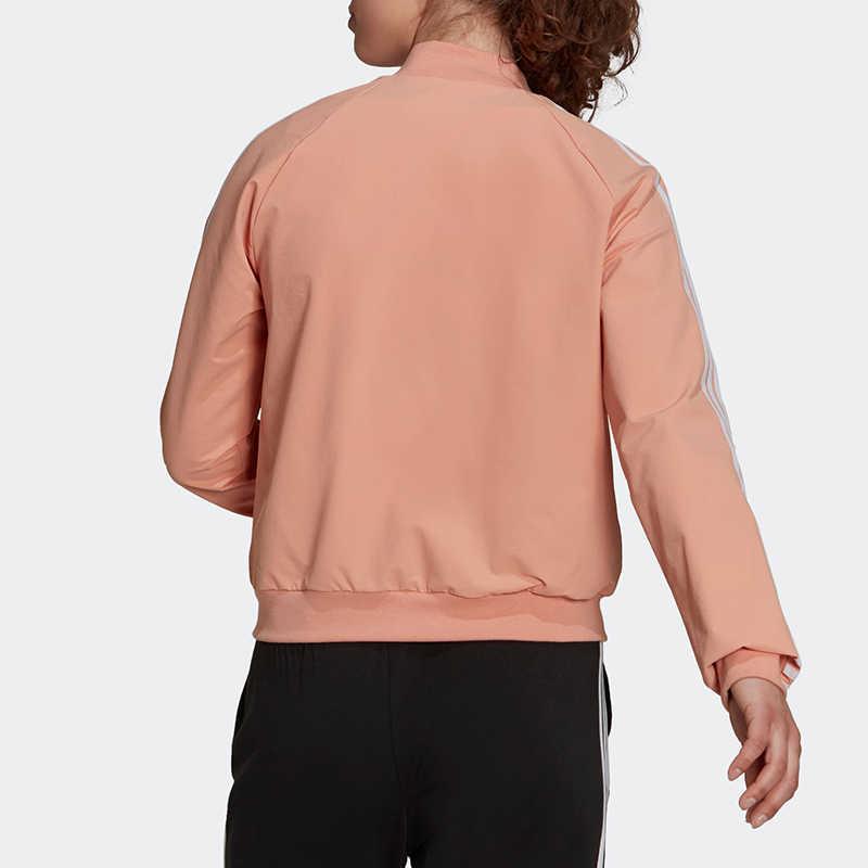 Adidas 3-Stripes Woven Track Jacket Women Outerwear Pink H42006