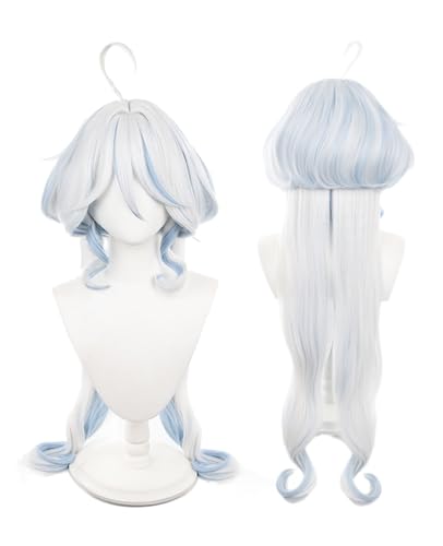 [NOKIJP] Genshin Impact Cosplay Fleena Cosplay Costume, Genshin Impact: The Unbroken Soloist, Water Goddess Cosplay (Black Fleena, M)