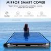 Smart Mirror Magnetic Flip Leather Phone Cover For Samsung Galaxy Z Fold5 Fold 4 3 5 ZFold 5 ZFold5 Case Book Stand Shell Coques